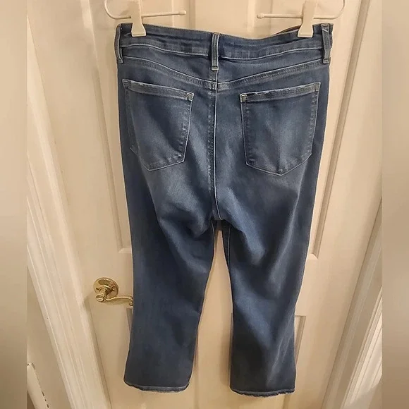 Athleta EUC sculptek high rise skinny jeans in medium wash size 8 - Picture 7 of 7
